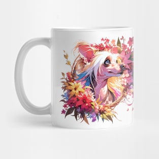 Chinese Crested Joyful Mothers Day Dog Mom Gift Mug